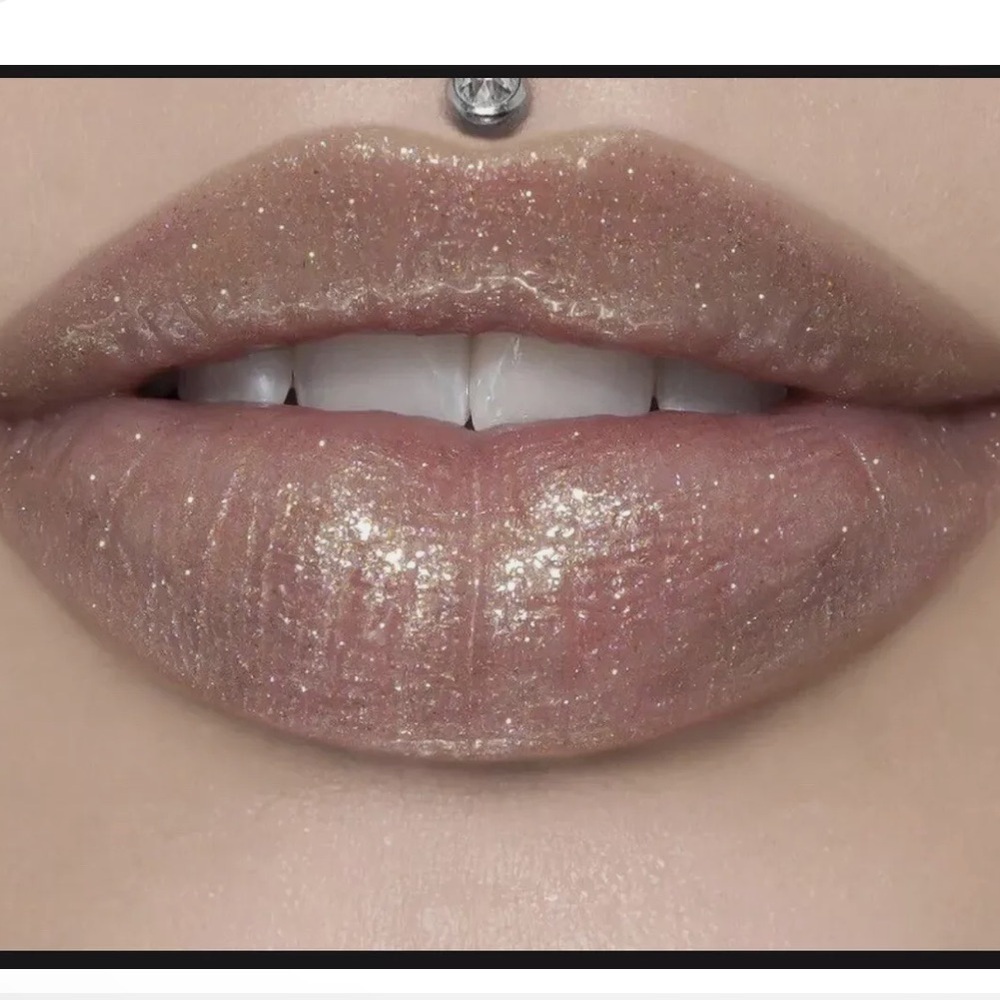 Jeffree Star Cosmetics The Lip Gloss BODY COUNT tan shimmer shade Brand New
